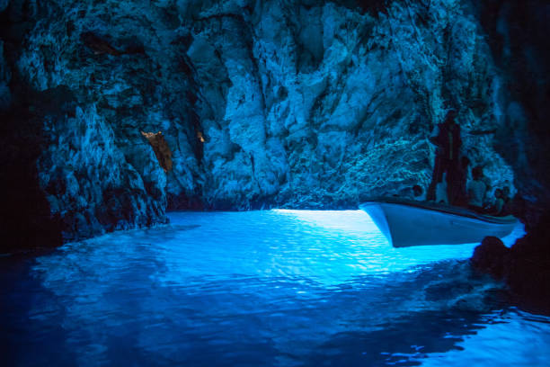 Blue Cave on Biševo Island — private boat tour destination from Split and Hvar
