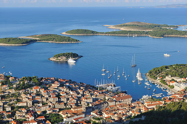 Pakleni Islands near Hvar — private speedboat tour stop from Split